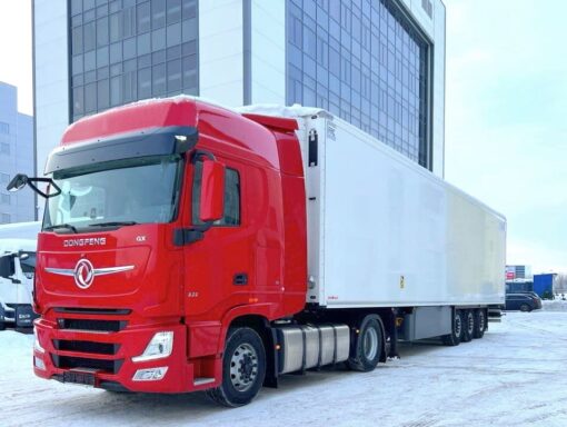 Рефрижератор Dongfeng - сцепка с тягачом 4х2