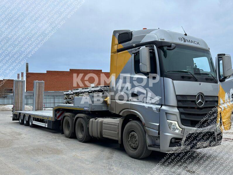 Полуприцеп Раздвижной низкорамный трал ISO PAKCS SLA 3 / 1N - 18 / 30 2