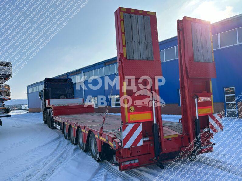 Полуприцеп Раздвижной низкорамный трал ISO PAKCS SLA 4 / 2N - 18 / 40 2