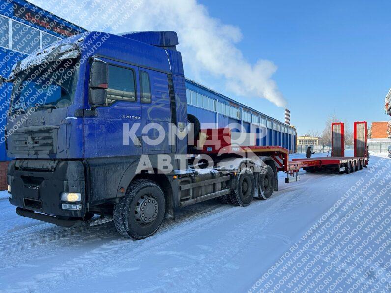 Полуприцеп Раздвижной низкорамный трал ISO PAKCS SLA 4 / 2N - 18 / 40 6