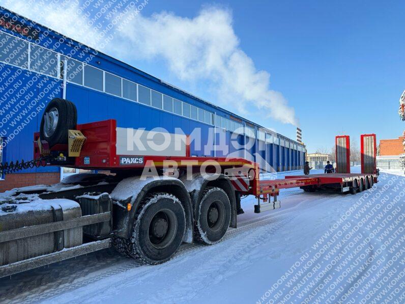 Полуприцеп Раздвижной низкорамный трал ISO PAKCS SLA 4 / 2N - 18 / 40 3