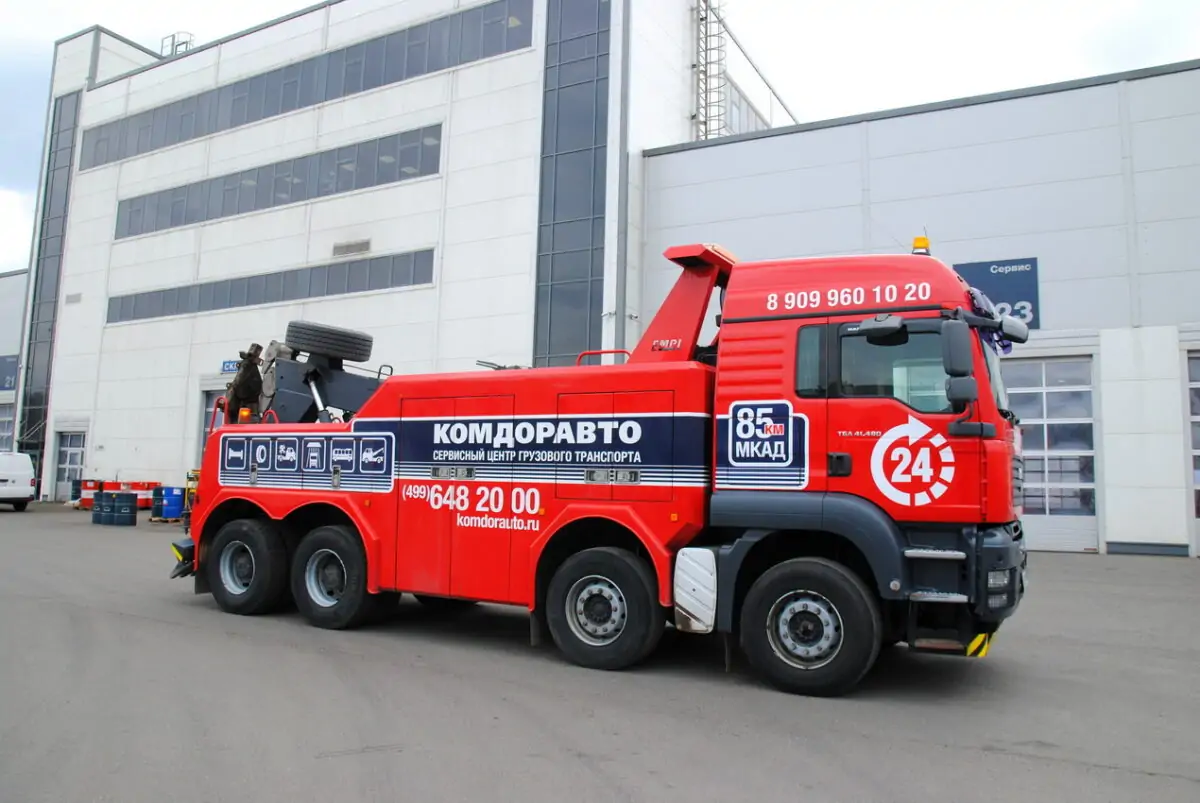 Эвакуация грузовиков и автобусов