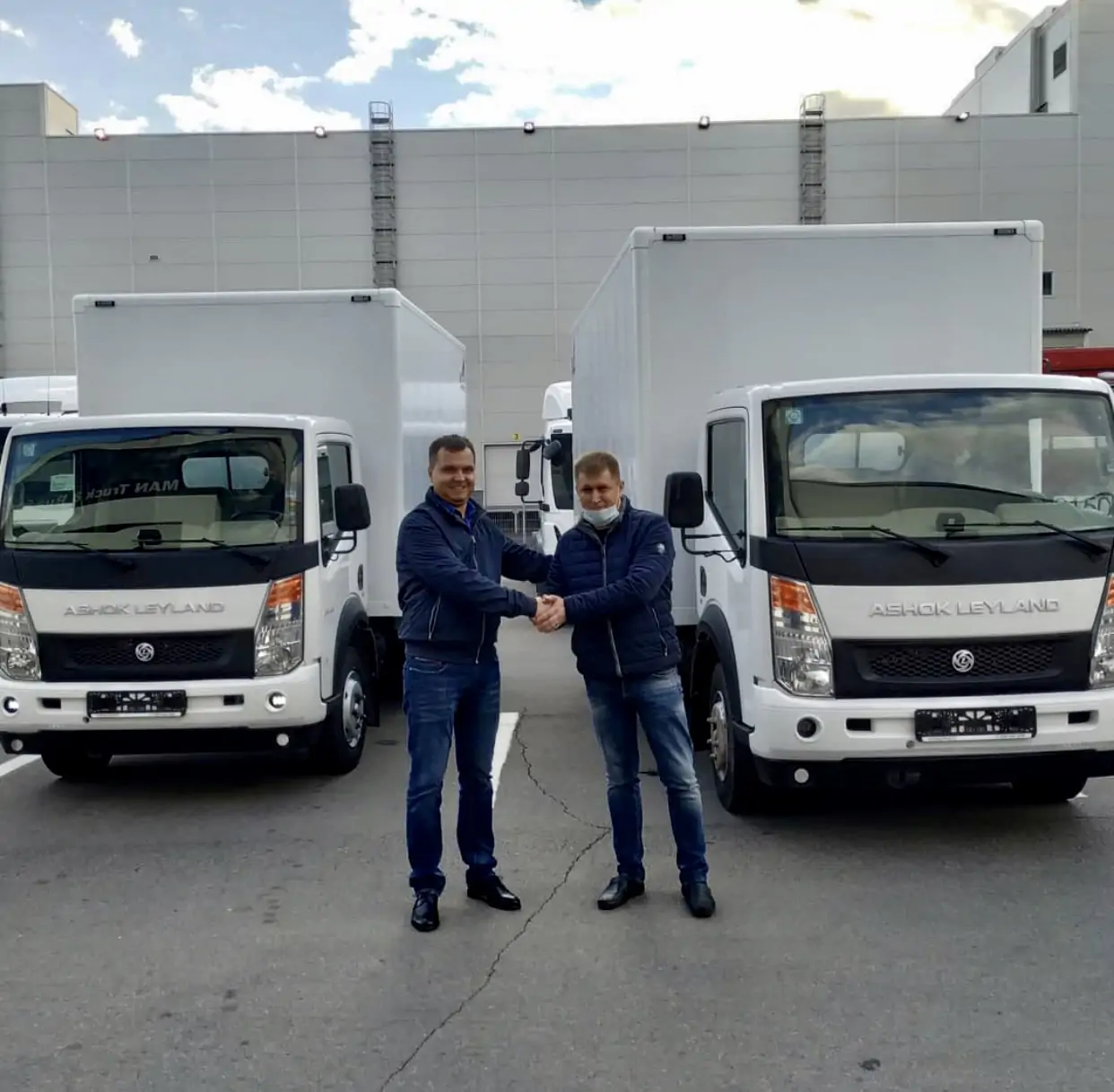 Выдача ashok leyland partner