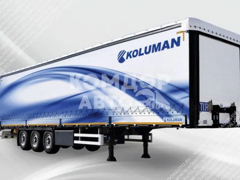 Полуприцеп Koluman шторно-бортовой, TIR