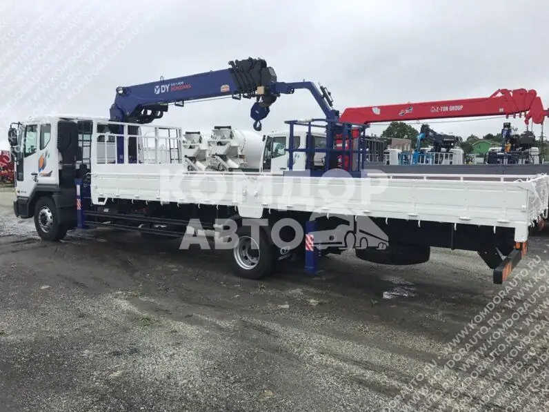 Грузовик с манипулятором DongYang SS1406 на шасси Daewoo Novus CC6CT