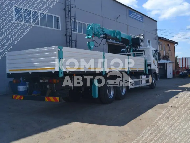 Грузовик с манипулятором HKTC-8026S на шасси Daewoo Novus CL8CF