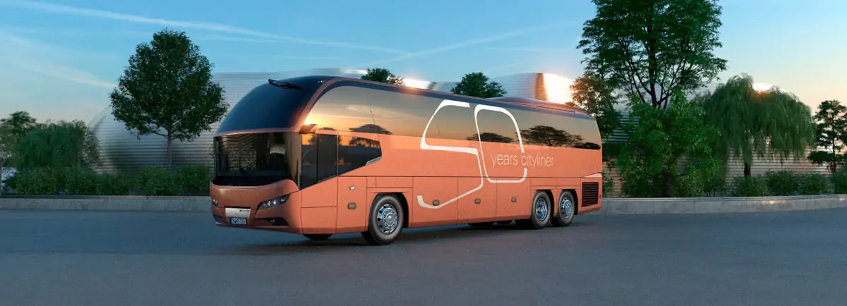 Neoplan cityliner отмечает полувековой юбилей