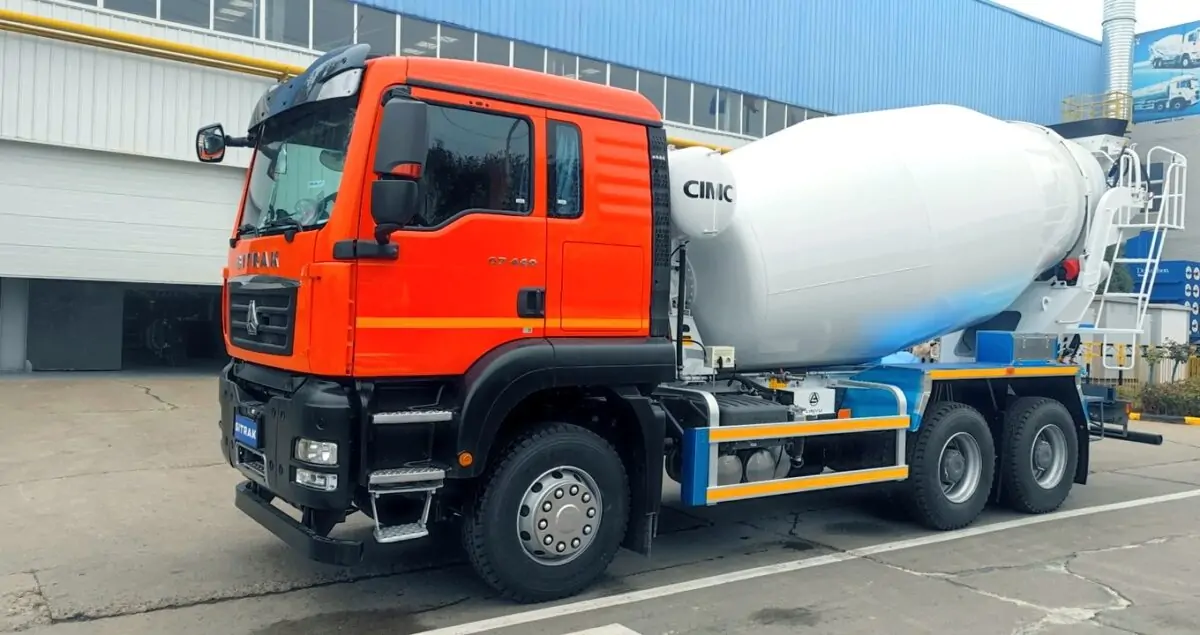 Автобетоносмеситель sitrak 6х4
