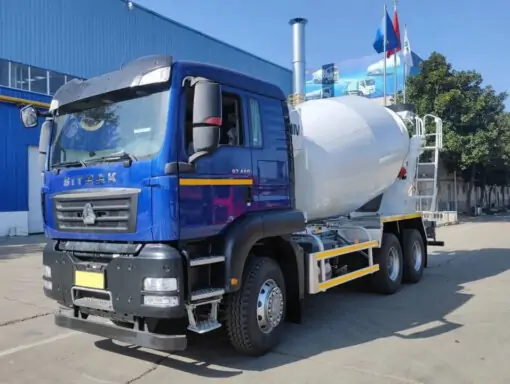 Автобетоносмеситель SITRAK C7H 6х4