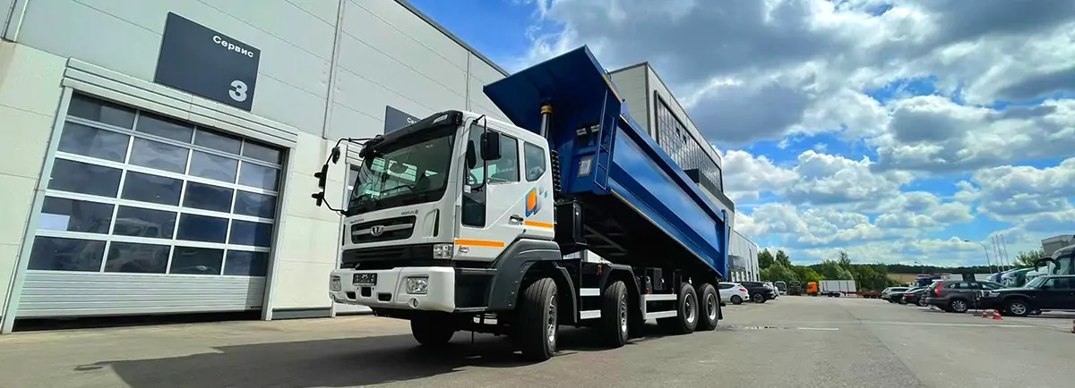 Отгрузка Daewoo NOVUS Самосвал 8х4