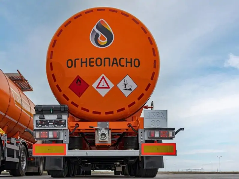 Полуприцеп Bonum битумовоз 32 м3 (914221-01) с вынесенной осью 6