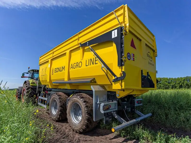 Полуприцеп Bonum самосвальный тракторный полуприцеп 20 м3 (СТПП2000) 2