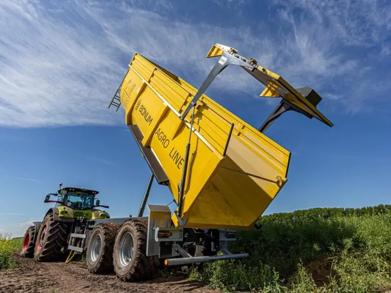 Полуприцеп Bonum самосвальный тракторный полуприцеп 20 м3 (СТПП2000) 4