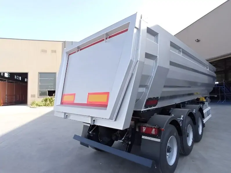 Полуприцеп Самосвальный полуприцеп 34 куба Hastrailer 1