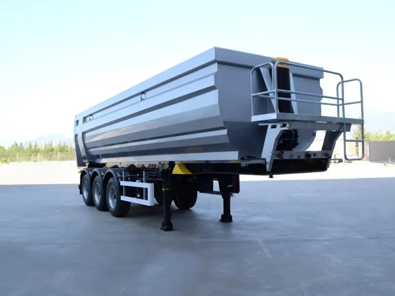 Полуприцеп Самосвальный полуприцеп 34 куба Hastrailer 2