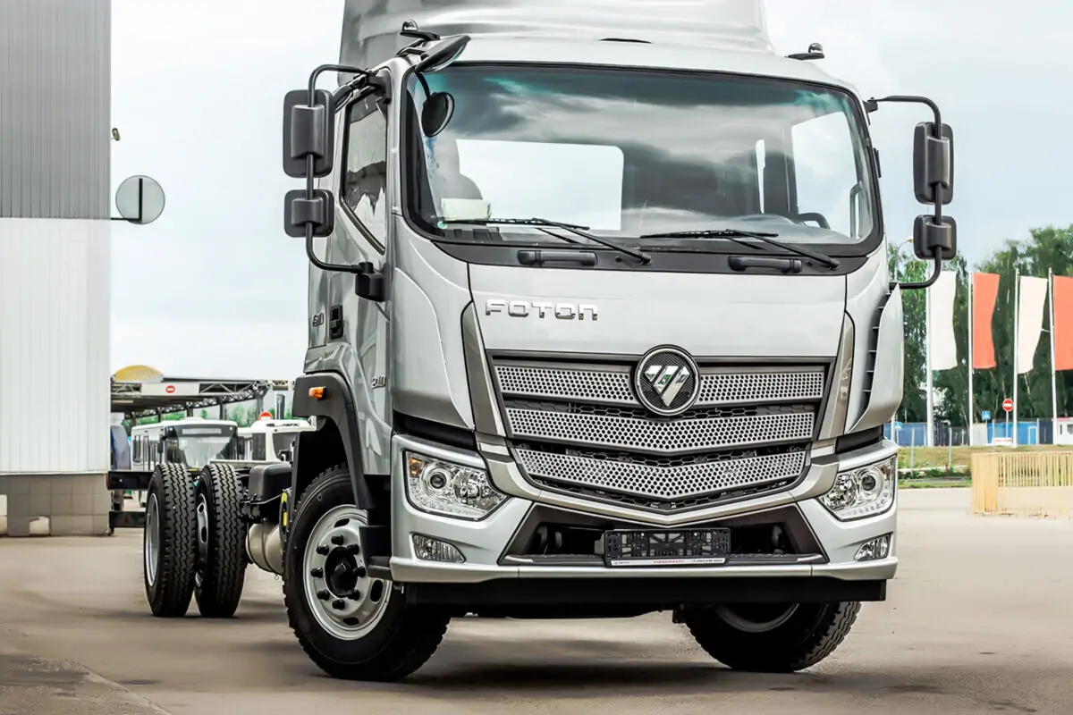 Шасси est m 120 foton auman est m 1221