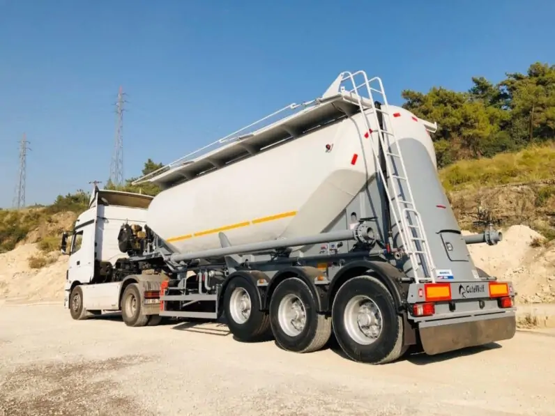 Полуприцеп ЦЕМЕНТОВОЗ ВЕЗДЕХОДНЫЙ ФОРМЫ МИЛЛЕНИУМ GUTEWOLF