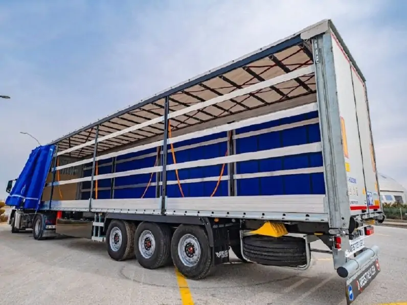 Полуприцеп Шторно бортовой полупуприцеп GUTEWOLF 2