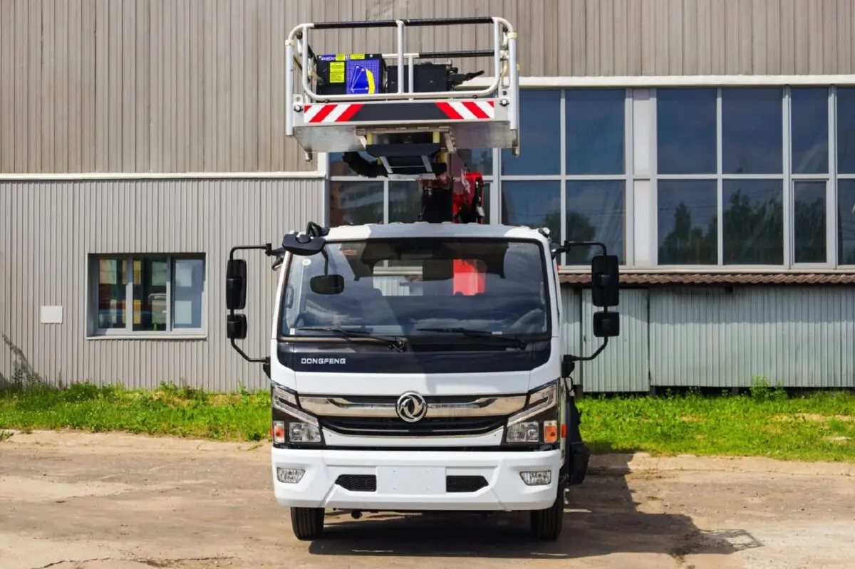 Характеристики автовышки dongfeng