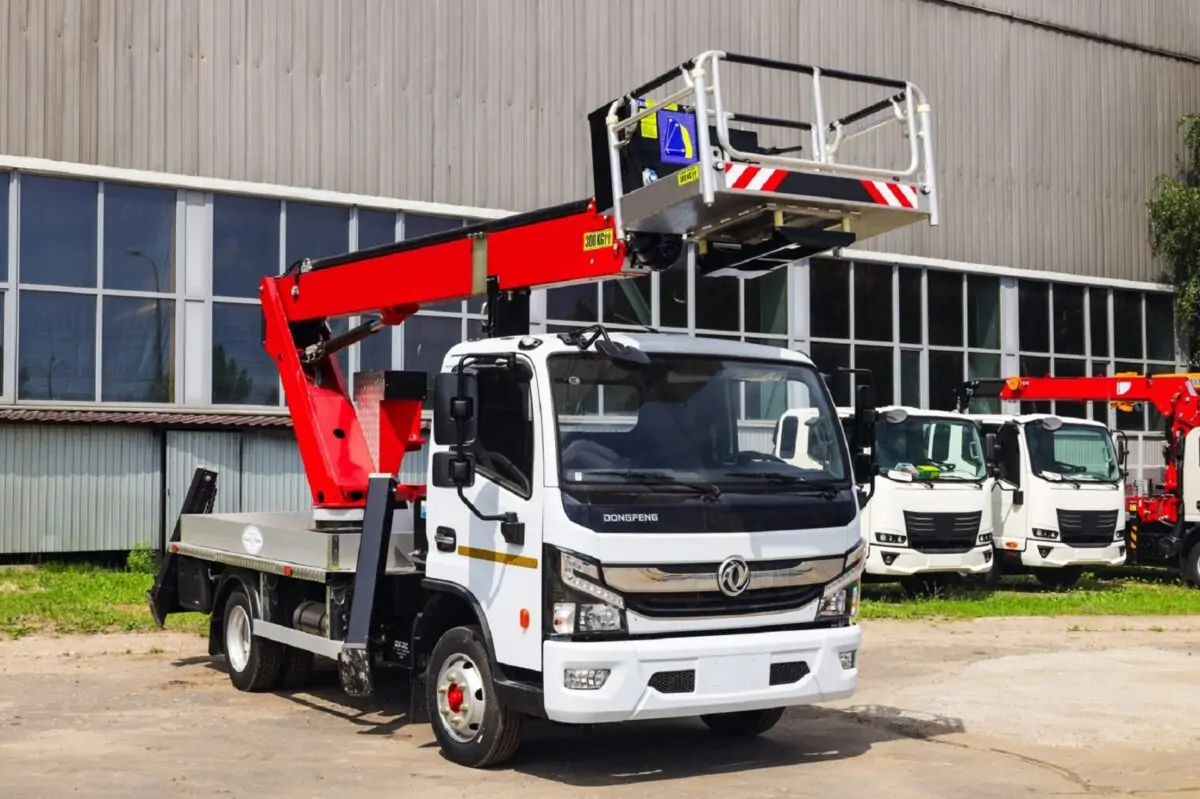 Характеристики dongfeng автовышка