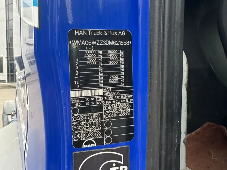 БУ Седельный тягач MAN TGS 19.360 4x2, 2013г (с пробегом) 20
