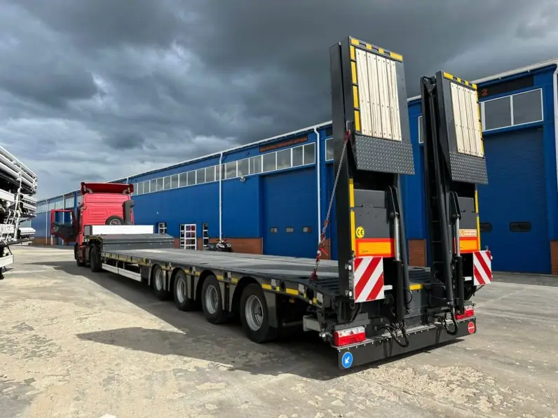 Полуприцеп Нераздвижной низкорамный трал ISO PAKCS SLS 4 / 2N - 18 / 40