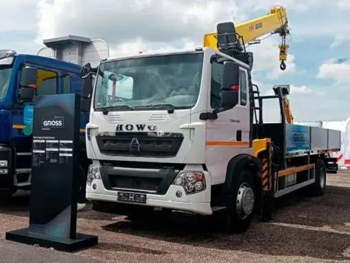 Манипулятор КМУ HOWO T5G 4x2