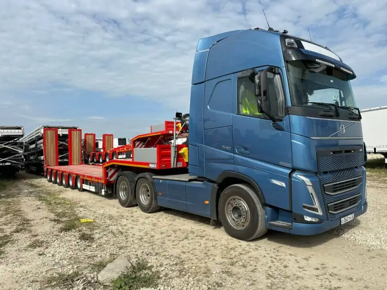 Полуприцеп Раздвижной низкорамный трал ISO PAKCS SLA 6 / 2N - 24 / 50 1