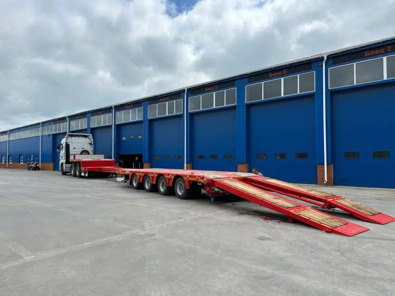 Полуприцеп Нераздвижной низкорамный трал ISO PAKCS SLS 4 / 2N - 18 / 40 1