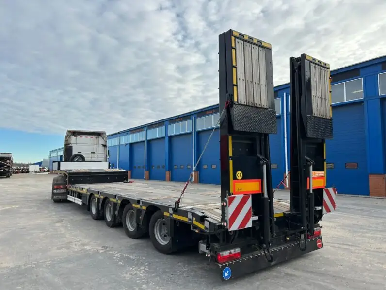 Полуприцеп Раздвижной низкорамный трал ISO PAKCS SLA 4 / 2N - 18 / 40 1