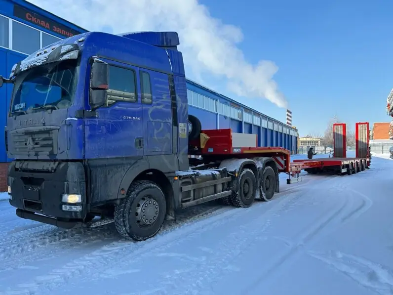 Полуприцеп Раздвижной низкорамный трал ISO PAKCS SLA 4 / 2N - 18 / 40 6