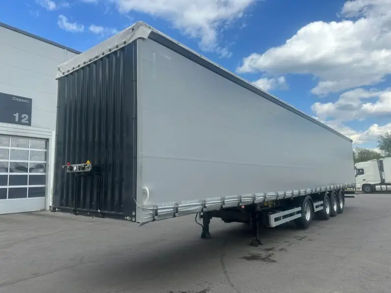 Полуприцеп БУ Полуприцеп 16,5м шторно-бортовой ТОНАР 97882 2024г (с пробегом) 2