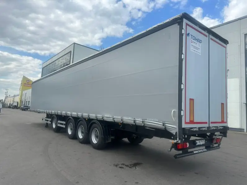 Полуприцеп БУ Полуприцеп 16,5м шторно-бортовой ТОНАР 97882 2024г (с пробегом) 4