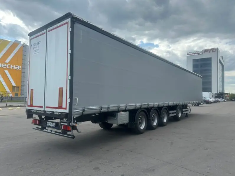 Полуприцеп БУ Полуприцеп 16,5м шторно-бортовой ТОНАР 97882 2024г (с пробегом) 6